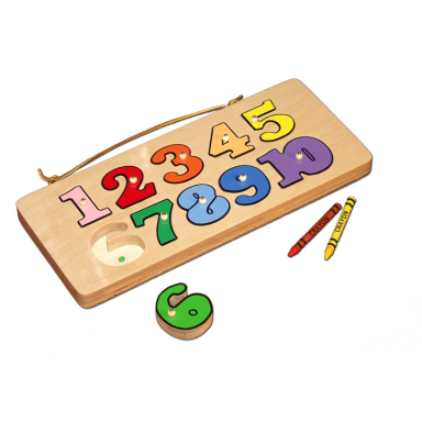 My Number Board Puzzle - Damhorst Toys & Puzzles Inc Store