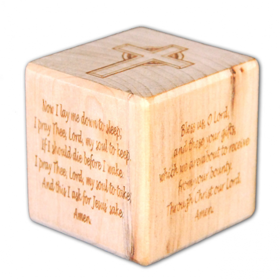 Personalized Faith Block - Damhorst Toys & Puzzles Inc Store